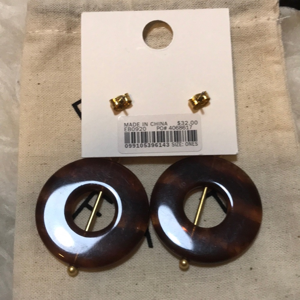 NWT Madewell Circle Earrings - Picture 4 of 6